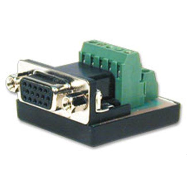 Comprehensive HD15 Pin Female to Terminal Block #HD15J-TB