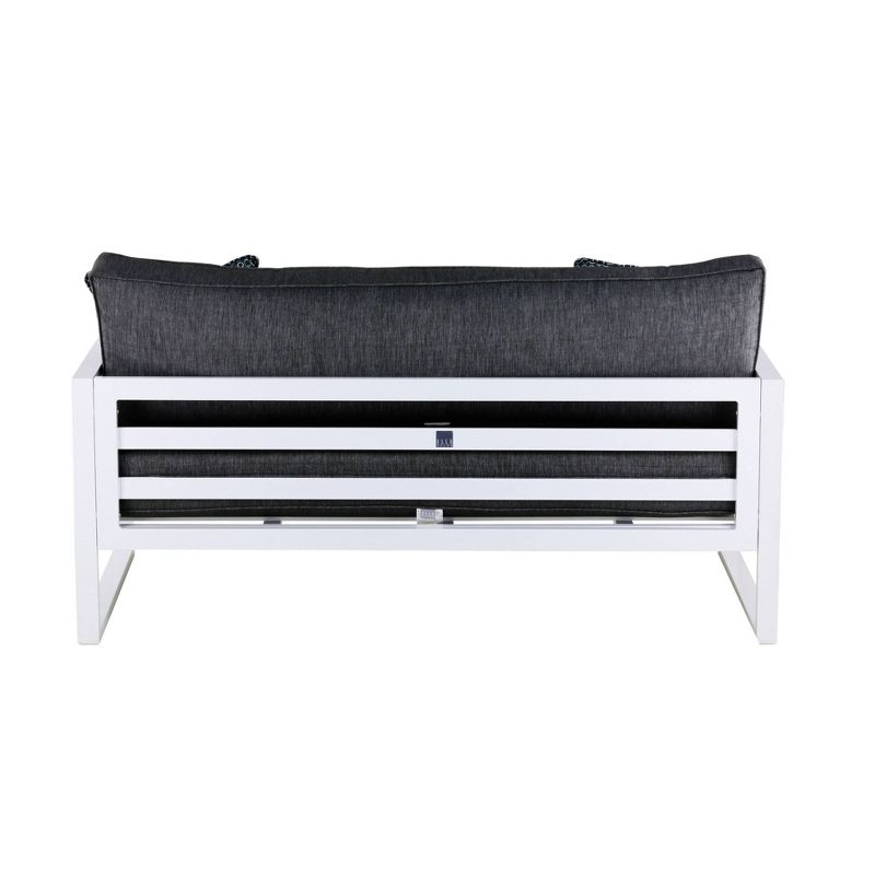 Paloma Outdoor Sofa - White - Adore Decor