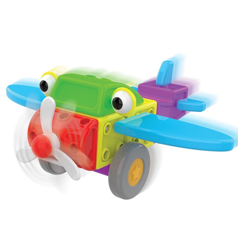 The Learning Journey Techno Kids 4 IN 1 On The Go Construction Sets 25+ pcs