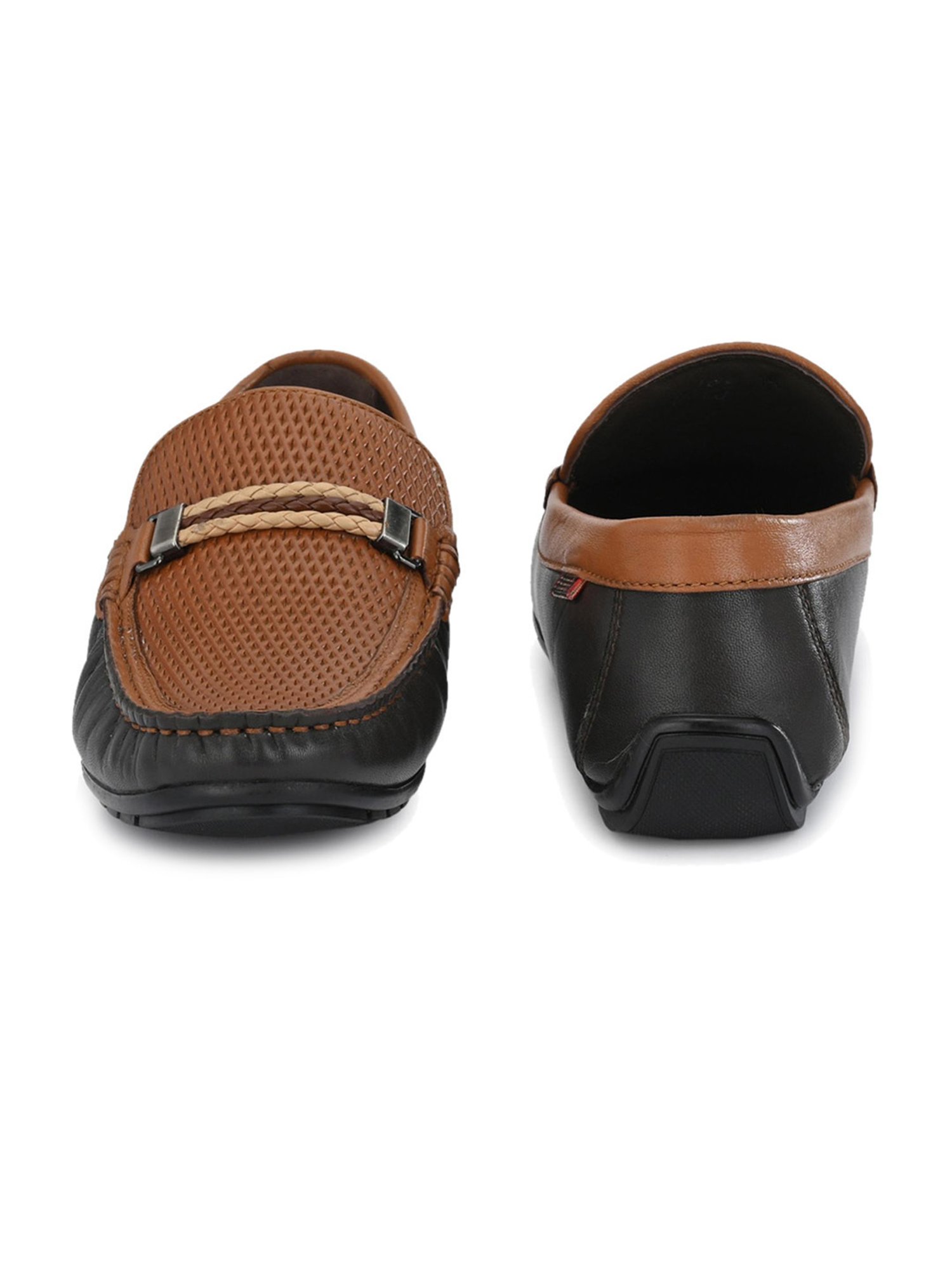 Hitz Men's Tan Casual Loafers