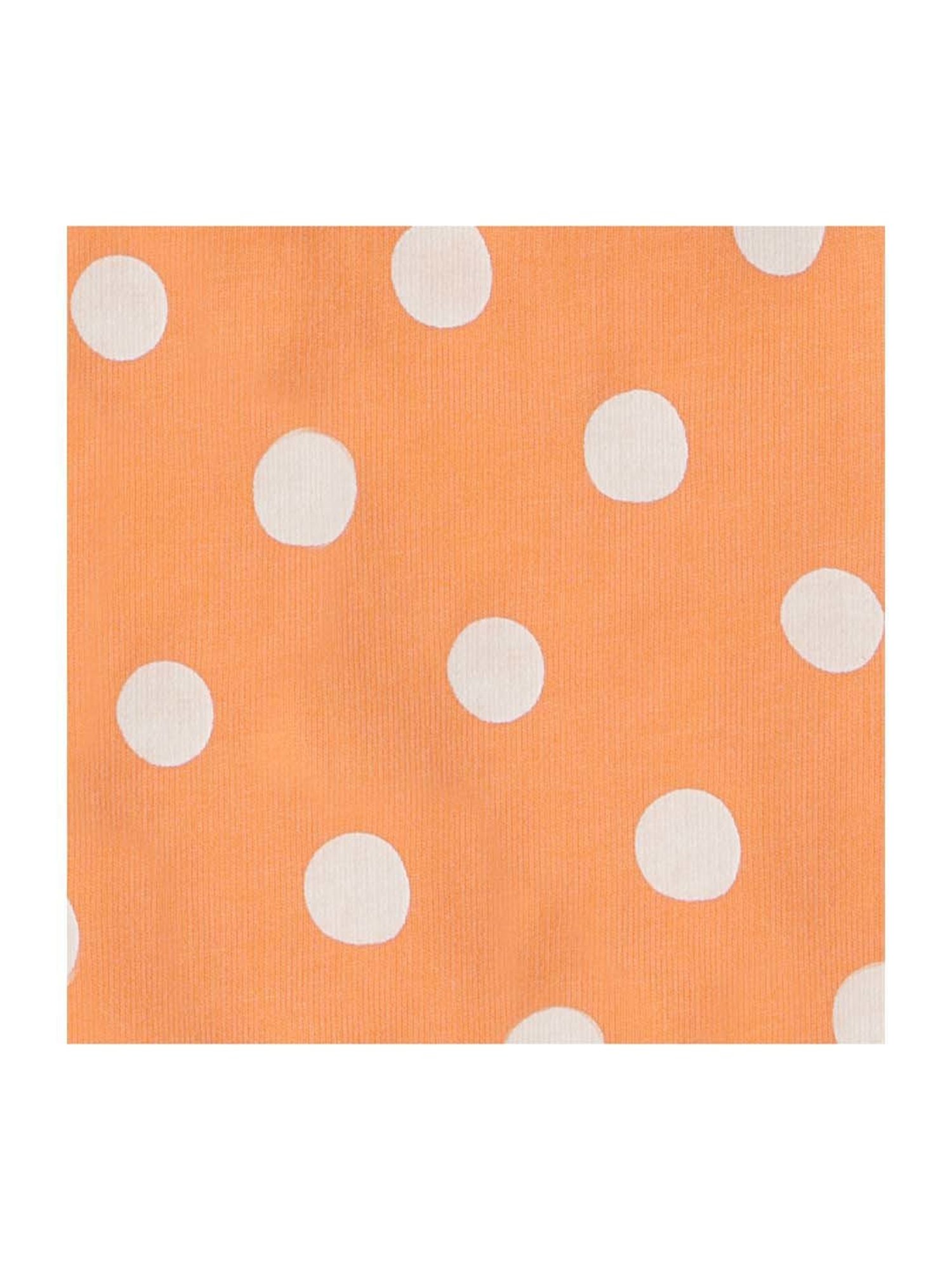 Tiny Girl Peach Cotton Printed Shorts