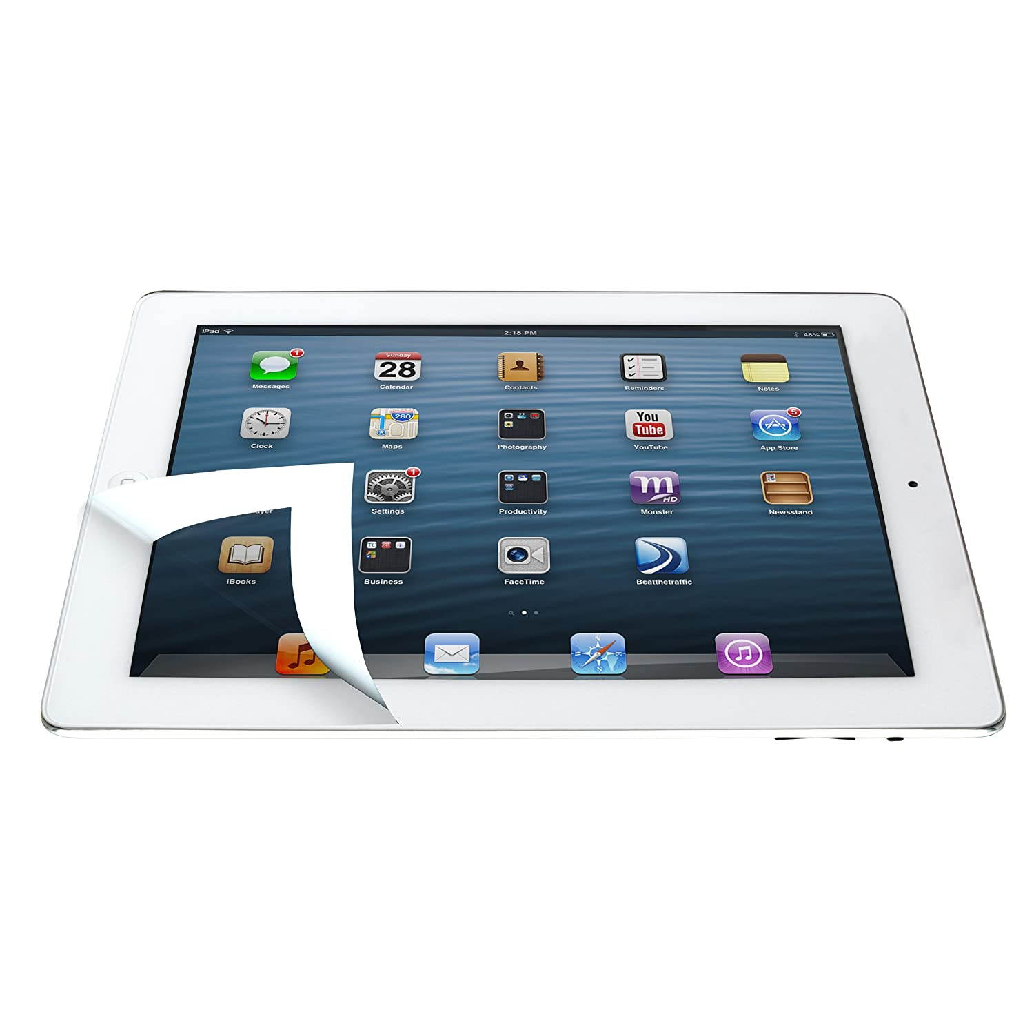 Kantek ClearView Bubble Free Protective Filter for iPad mini (TP646W)