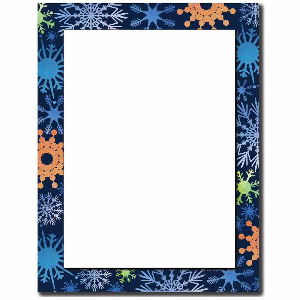 Funky Flakes Letterhead Laser & Inkjet Printer Paper, 100pk