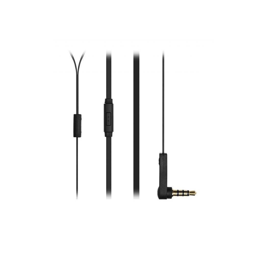 Fuji Labs Black 3.5mm Connector 2nd Gen Sonique - SQ306 High-Grade Pure Beryllium In-Ear Headphones with Built-In Mic, 50 Pack