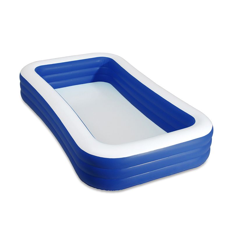 Summer Waves KB0079000156 3 Tier Outdoor Inflatable Kids and Toddler Swimming Pool, 103 x 69 x 18 Inches