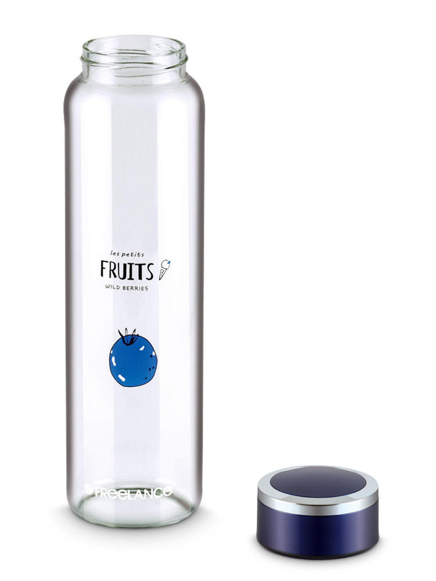 Freelance Dark Blue Glass 1000 ml Jars and Container