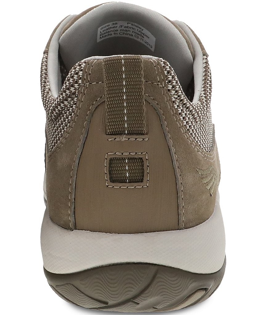 Dansko Women's Paisley Suede Waterproof Lace-Up Sneakers