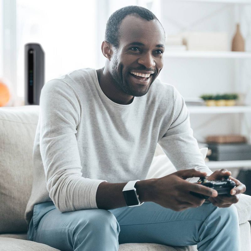 Netgear LB2120 Cellular Modem/Wireless Router - 4G - LTE, HSPA+, UMTS - 18.75 MB/s Wireless Speed - 2 x Broadband Port - Gigabit Ethernet