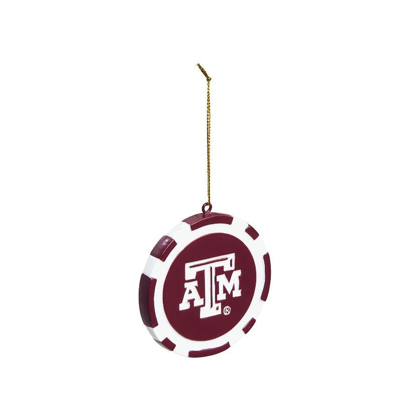 Evergreen Game Chip Ornament, Texas A&M