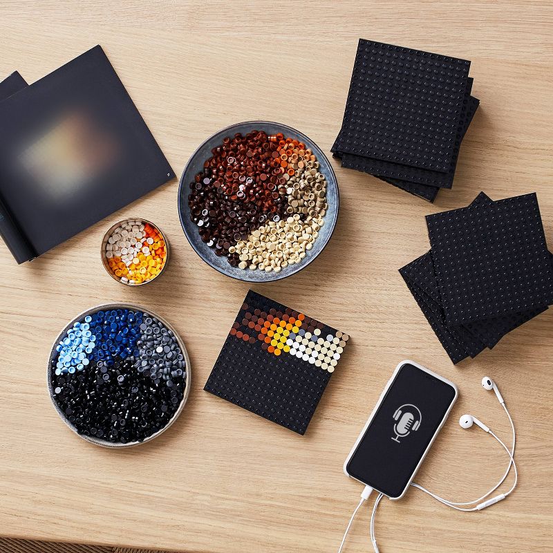 LEGO Art The Beatles Collectible Creative Beatles Canvas Wall Art Building Kit 31198