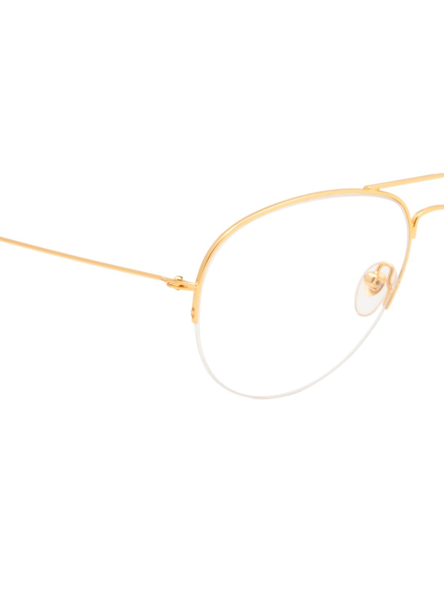 Ted Smith Gold Aviator Unisex Eye Frames