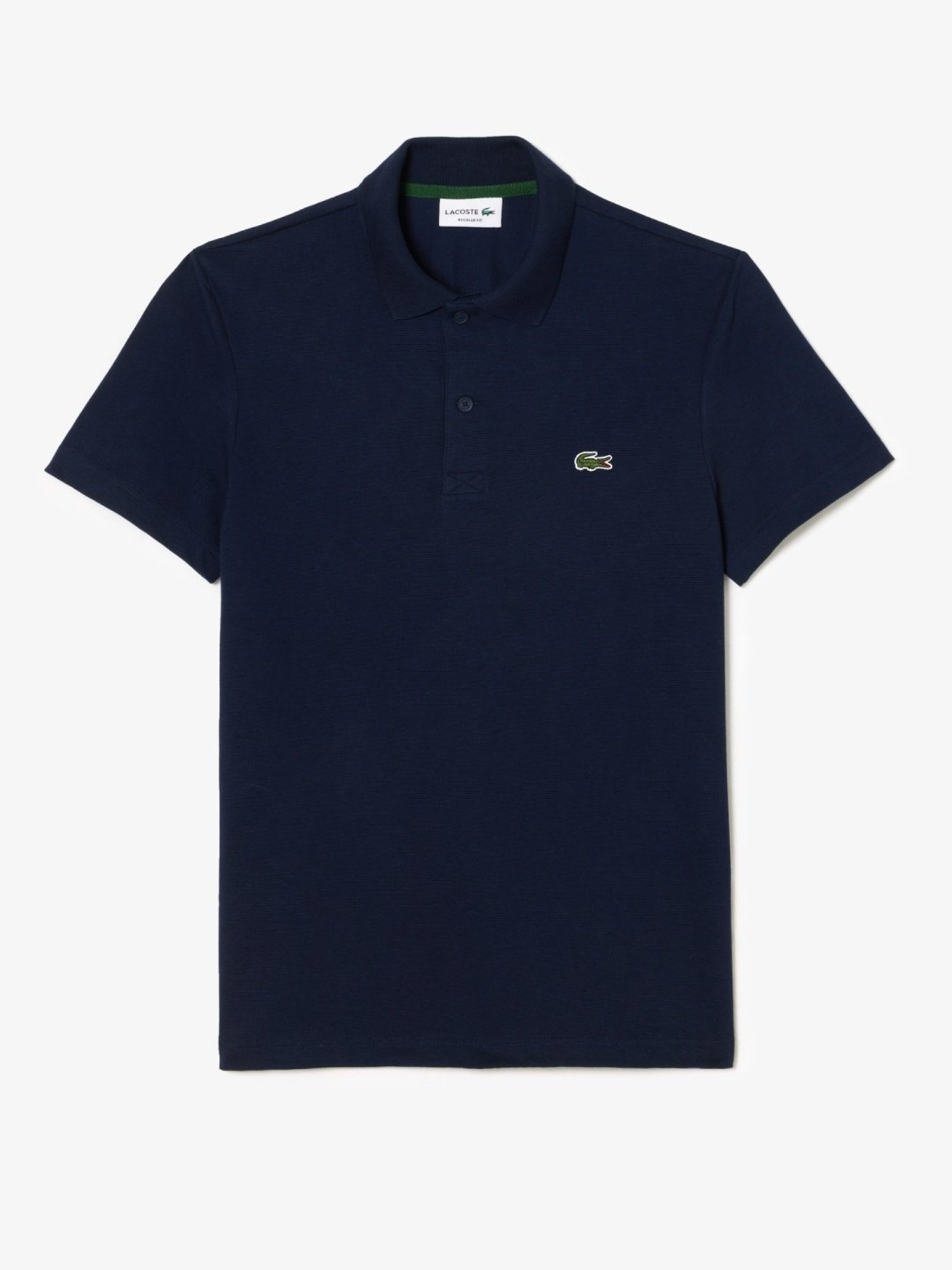 Lacoste Navy Cotton Regular Fit Polo T-Shirt
