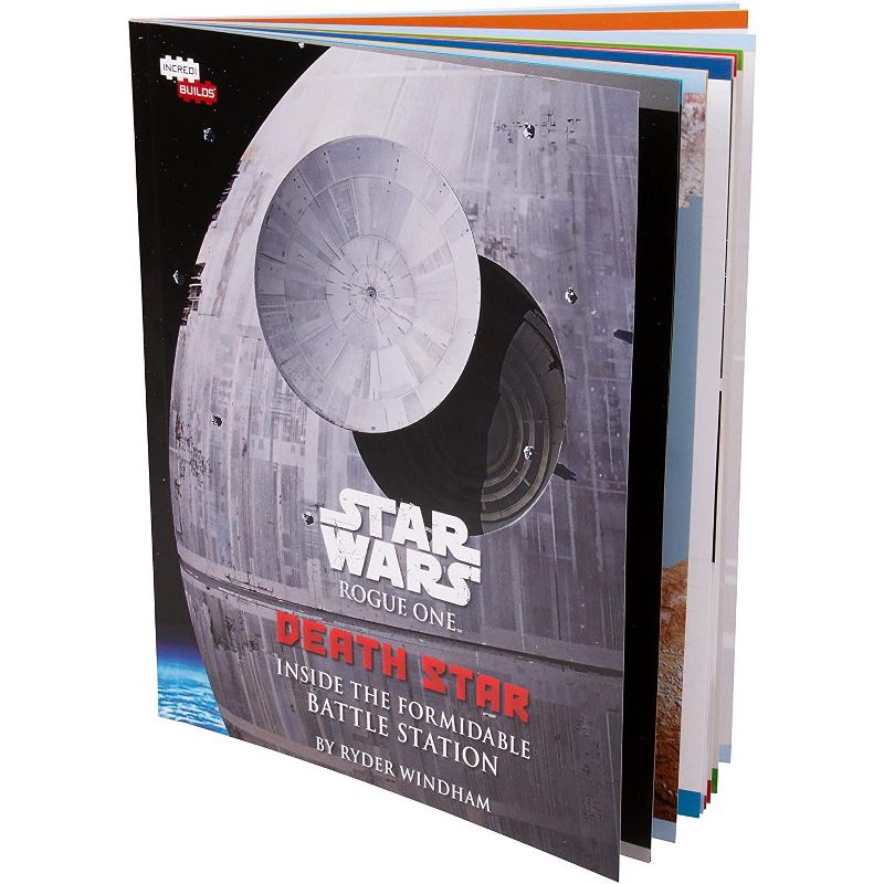 Incredibuilds Star Wars Death Star Book & Wood Model Figure Kit