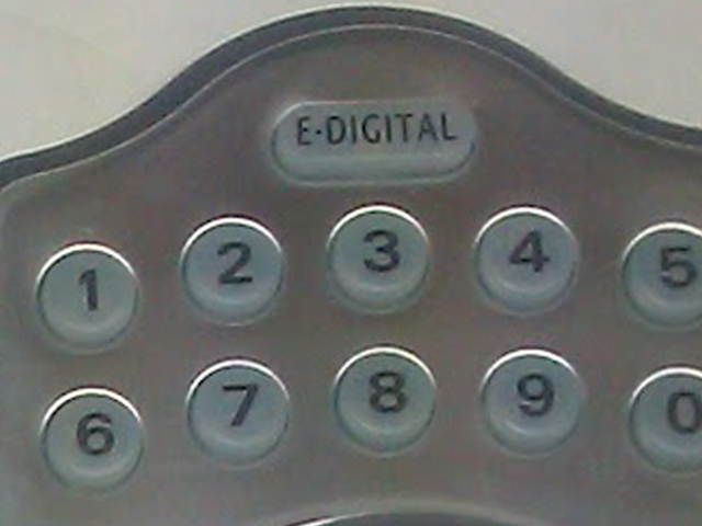 Lockey E-985-BB-R E Digital Keyless Electronic Lever Lock Remote Capable - Bright Brass