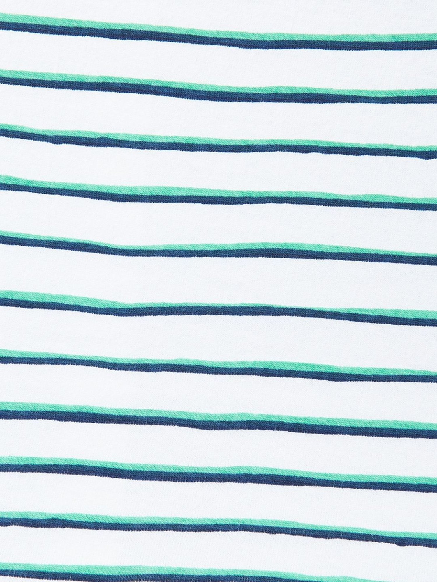 YU by Pantaloons White Striped Top