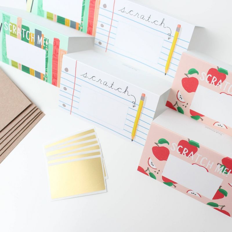 Teacher Scratch Off Mini Note Cards
