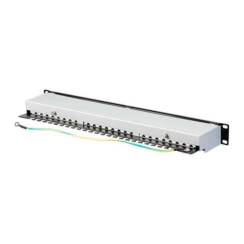 Cat6 FTP 1U Patch Panel 24Port 19 Inch | Dual Krone IDC Entegrade Series