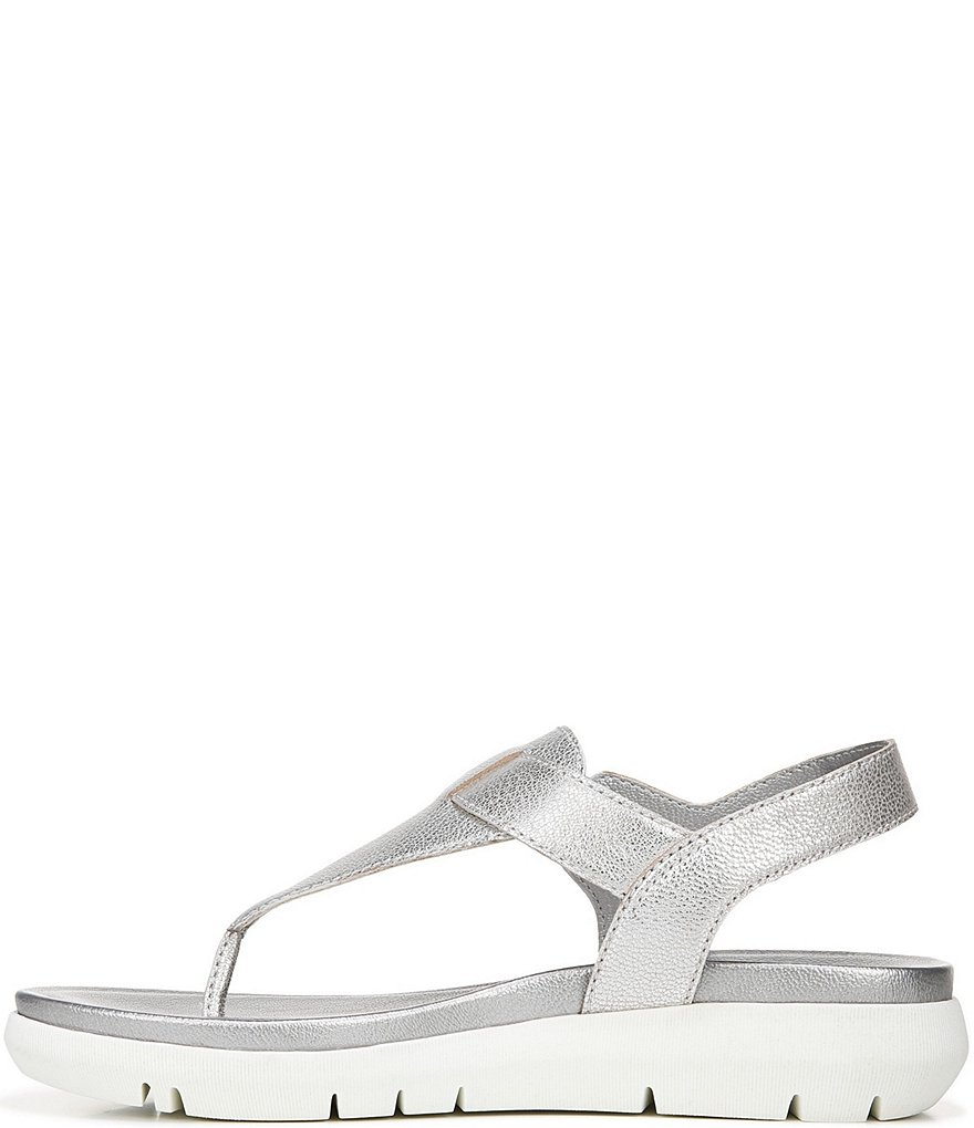 Naturalizer Lincoln Leather Sport Wedge Sandals