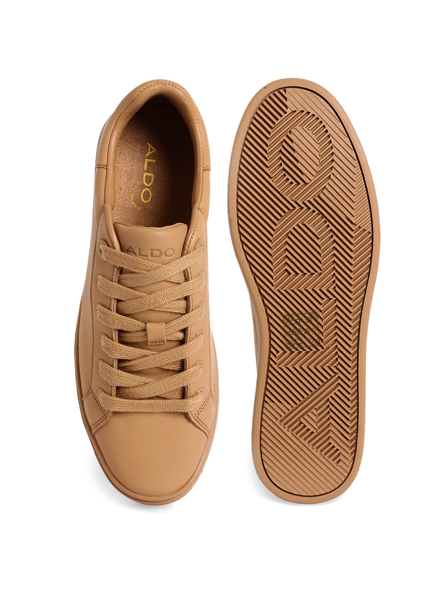 Aldo Women's Tan Sneakers