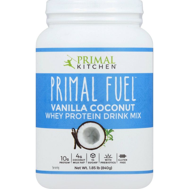Primal Kitchen Primal Fuel Protein Powder - Vanilla Coconut - 32oz