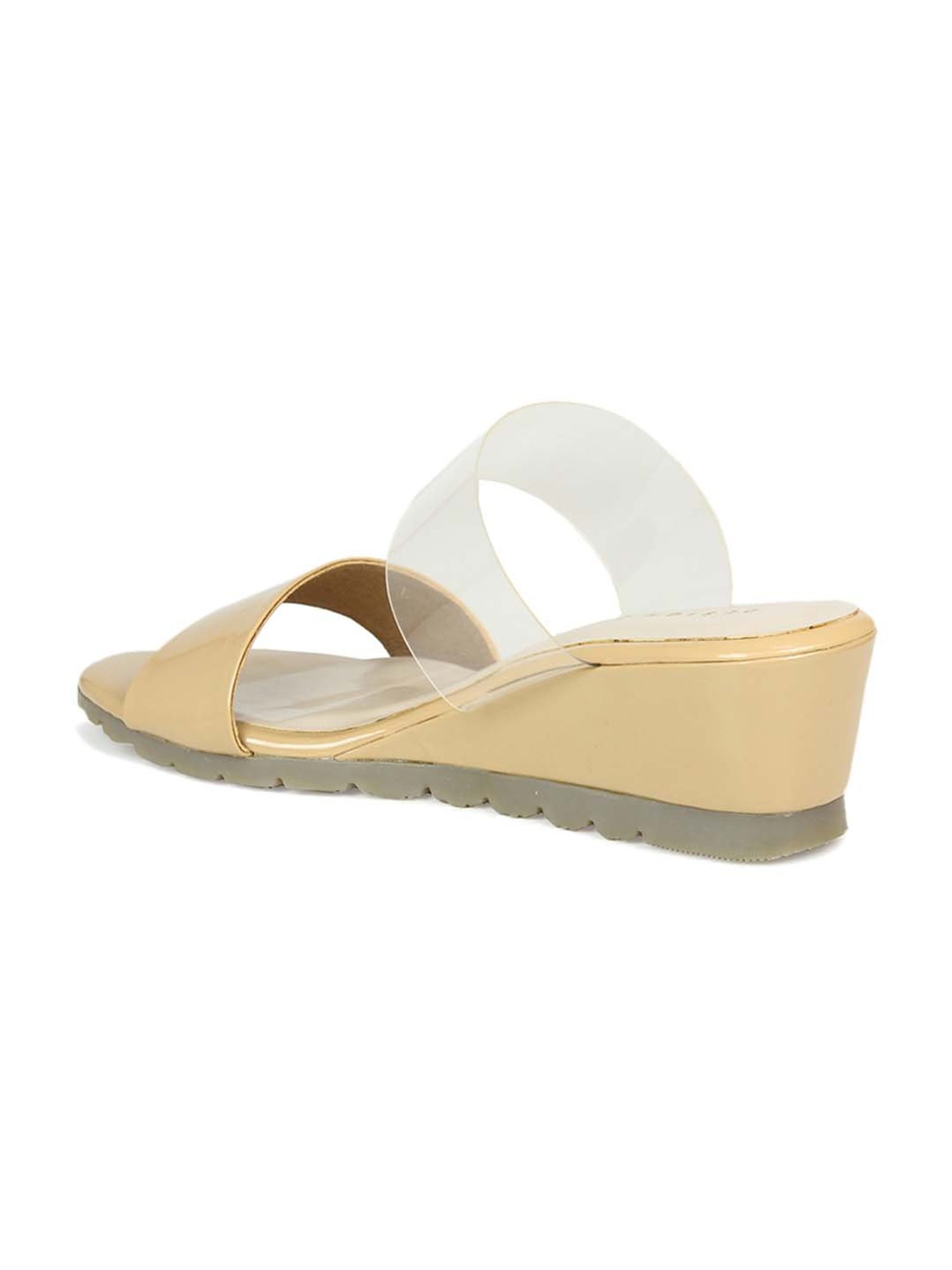 Design Crew Women's Beige Casual Wedges