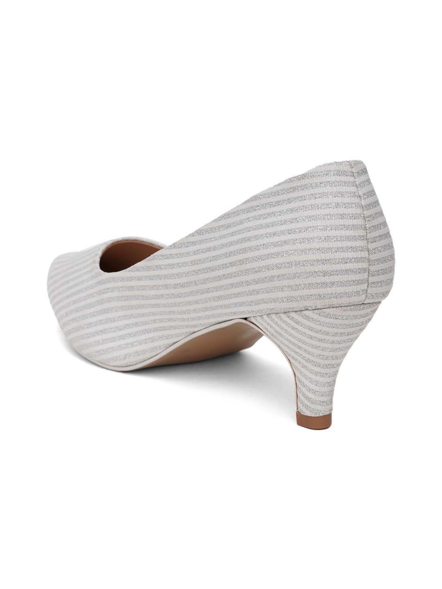 Sherrif Women's Silver Stiletto Pumps