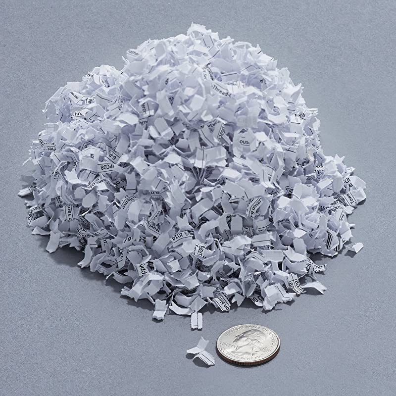 Basics 6Sheet HighSecurity MicroCut Paper and Credit Card Home Office Shredder