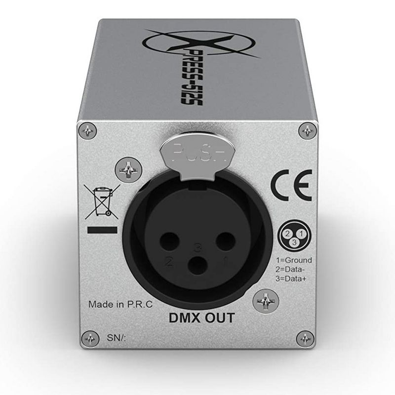 CHAUVET DJ Xpress-512S Professional-Grade DJ Stage Lighting Controller with DMX Universe, Gray