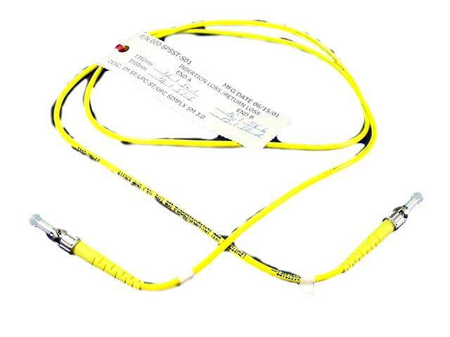 1M Leviton Fiber Optic Singlemode Simplex Patch Cable Cord SM ST SPC SPSST-S01