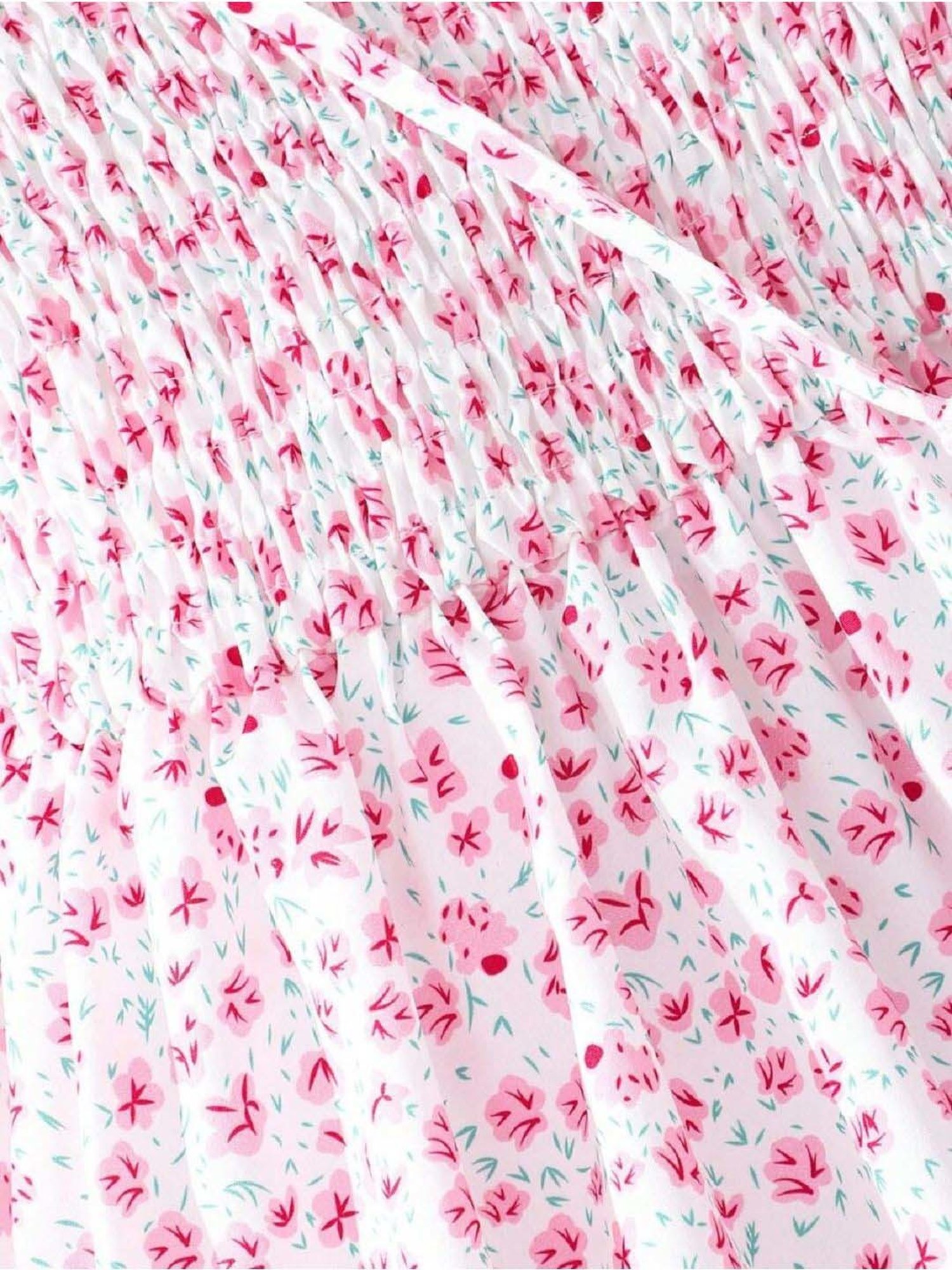 Bolly Lounge Girls Blush Pink Floral Dress