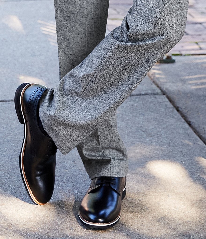 Steve Madden Men's Monroe Leather Lace-Up Oxfords