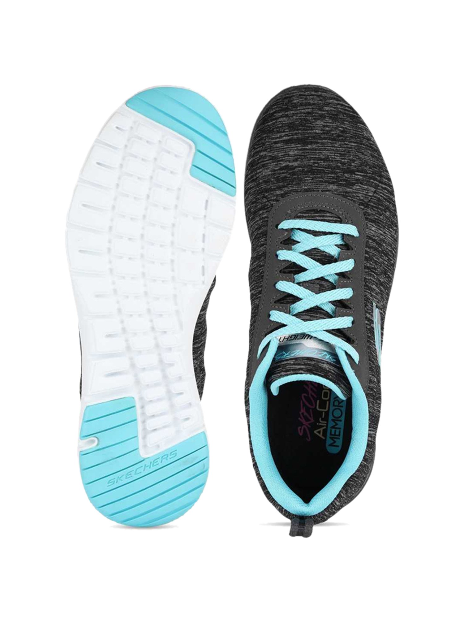 Skechers Women's Flex Appeal 3.0-Insiders Black Running Shoes