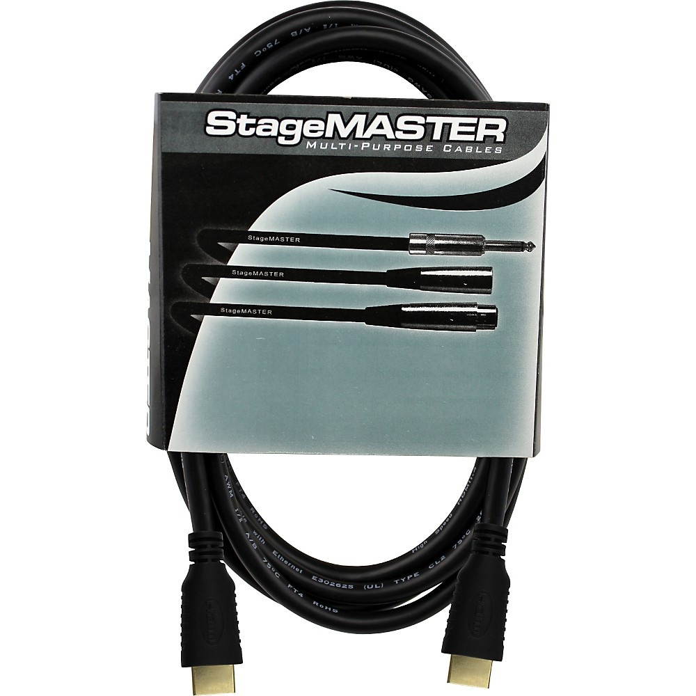 Pro Co StageMASTER HDMI 1.4 Compliant Cable 3 ft.