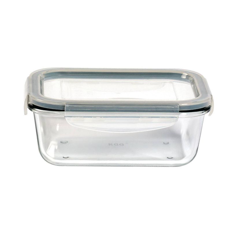 Mason Craft & More Set of 7 Rectangular Food Storage Containers with Lids