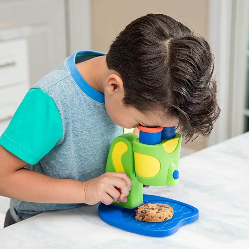 GeoSafari Jr My First Microscope ExtraLarge Dual Eyepieces Preschool STEM Toy Ages 3+