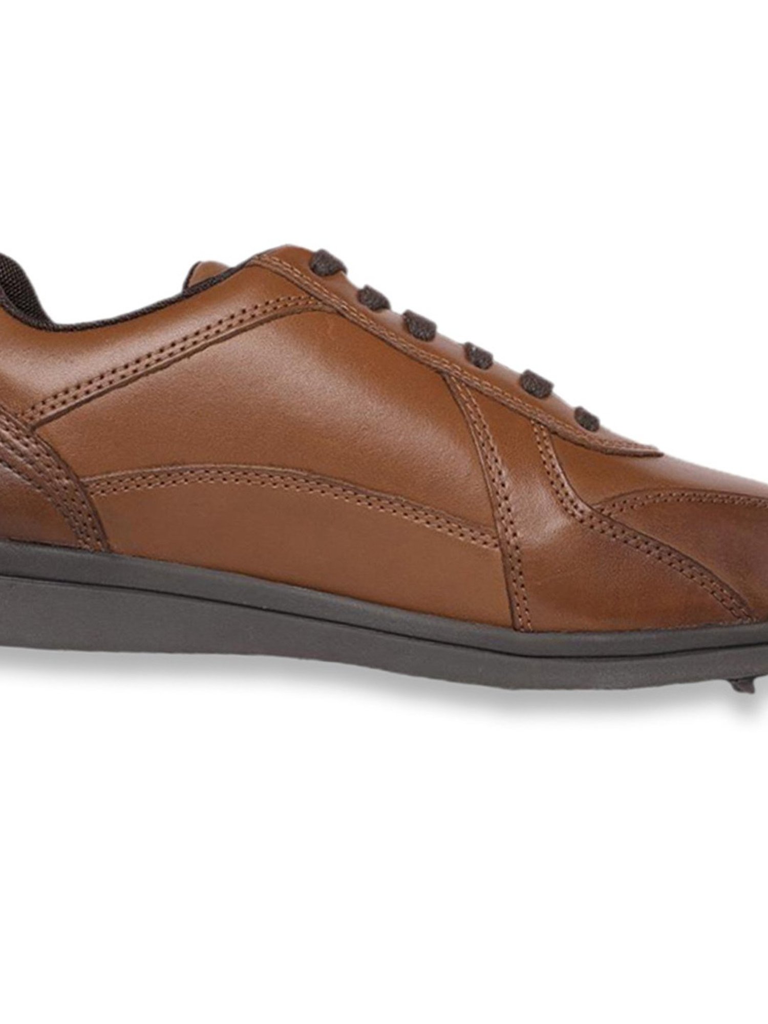 Geox Men's Spherica EC12 Cognac Casual Sneakers