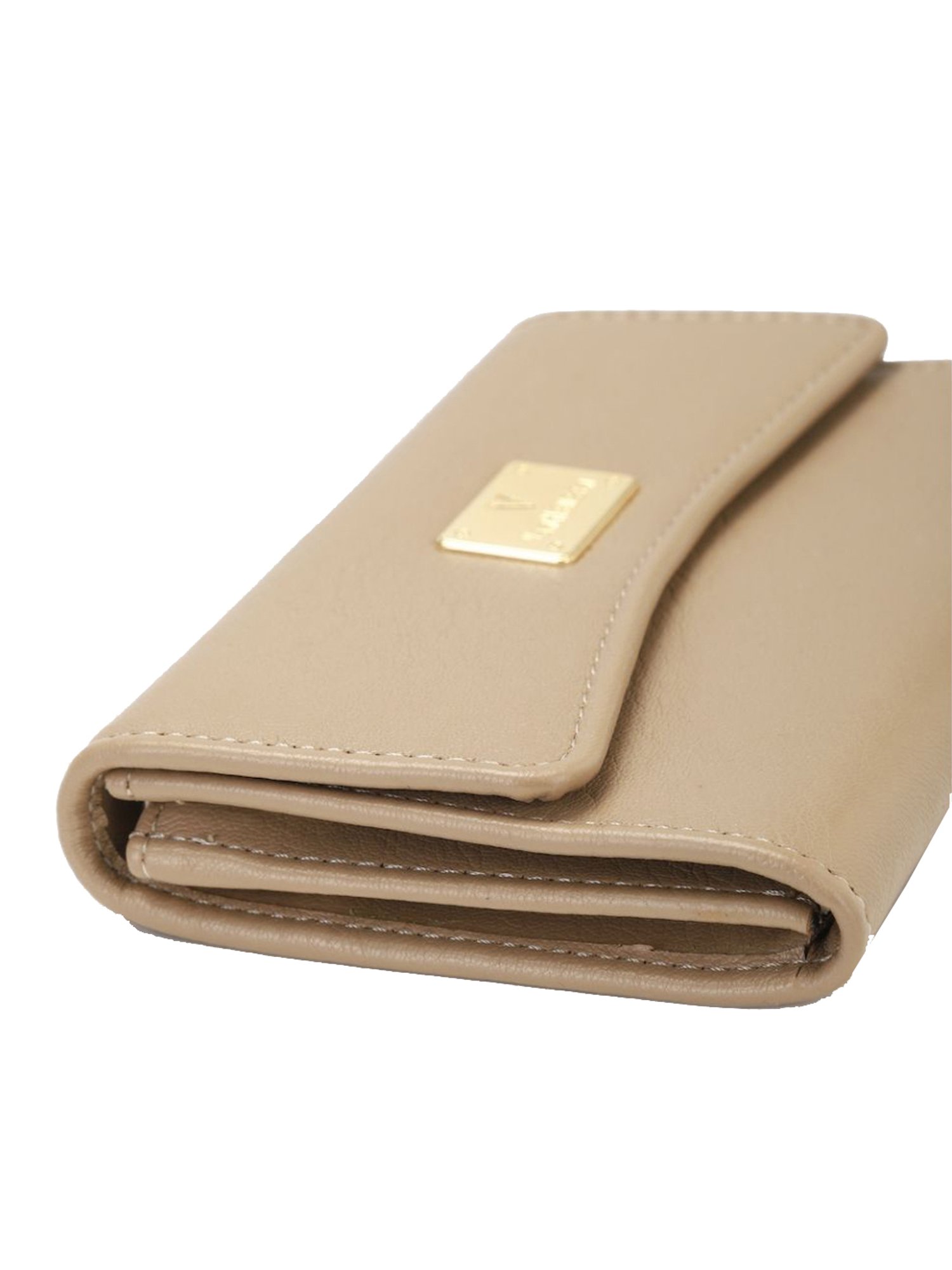 Van Heusen Beige Solid Wallet for Women