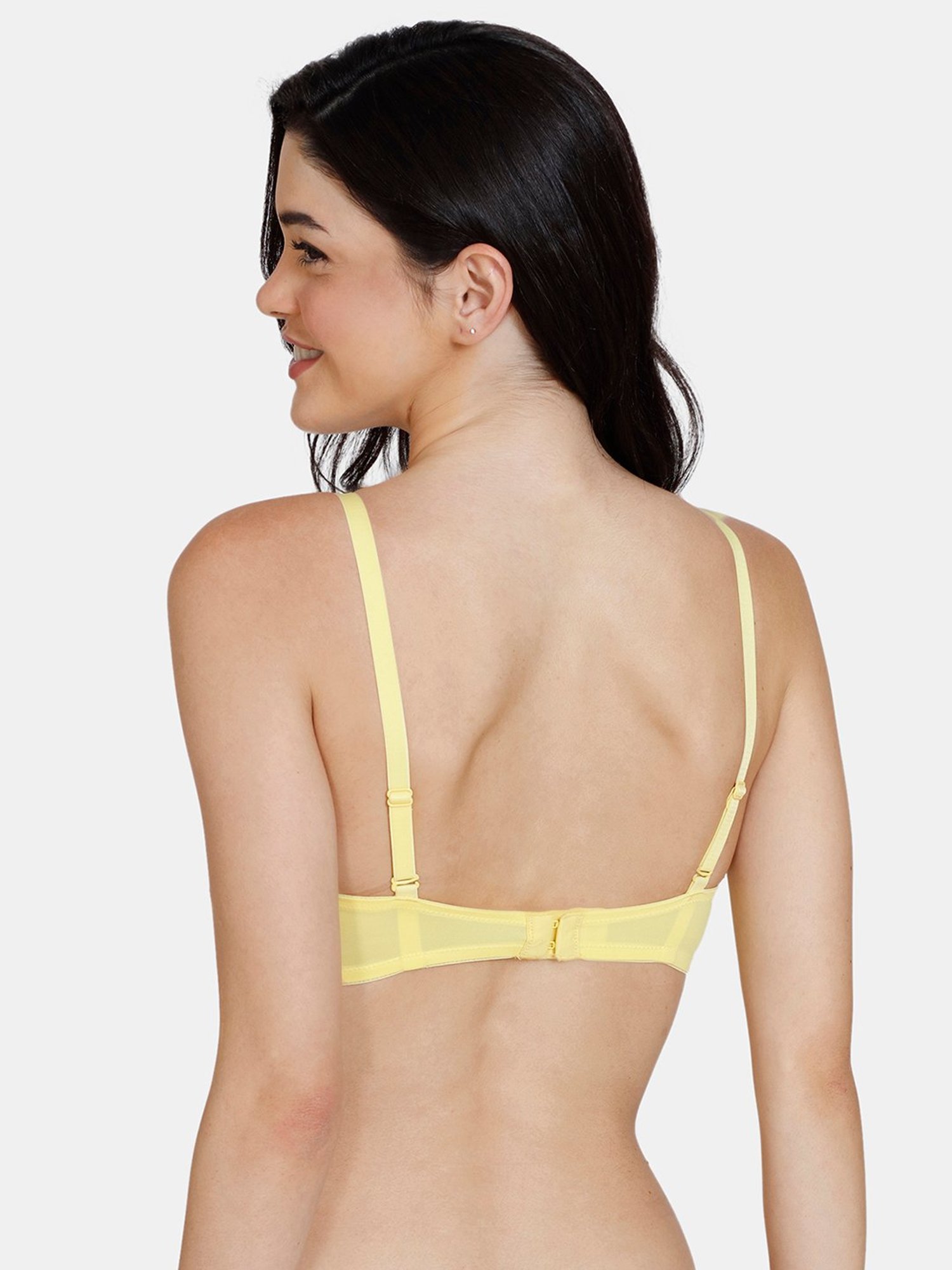Zivame Yellow Half Coverage T-Shirt Bra