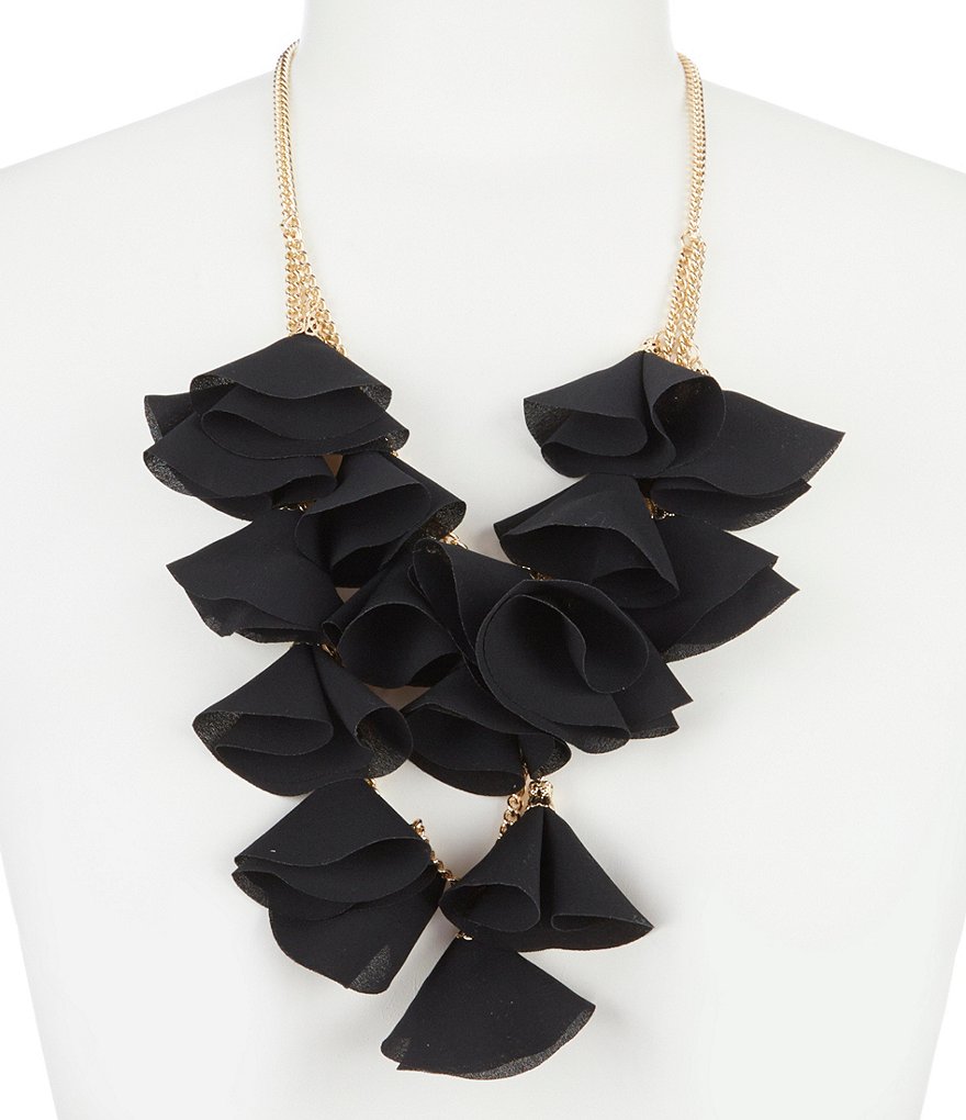 Natasha Accessories Oscar Tulip Statement Necklace