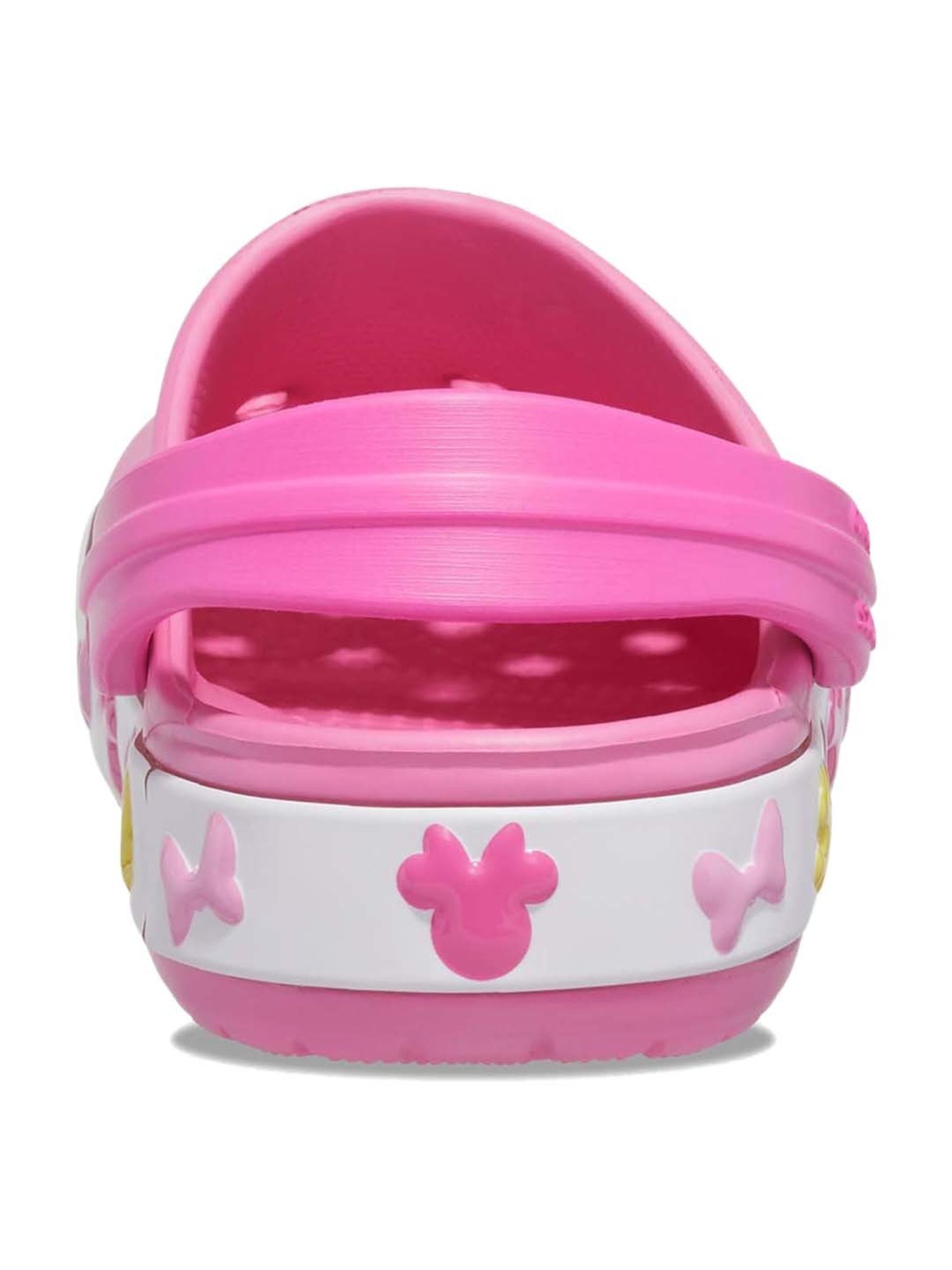 Crocs Kids FunLab Pink Back Strap Clogs