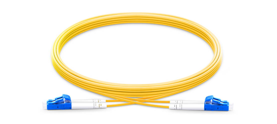 2m LC UPC to LC UPC Duplex 9/125 Single Mode Fiber Patch Cable(QTY:10) -418906