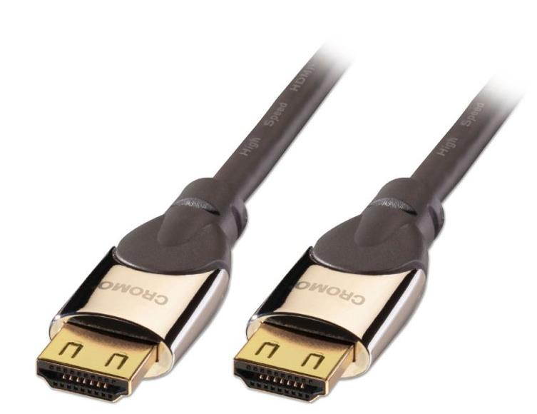 LINDY CROMO Locking HDMI HEC Cable. 2m