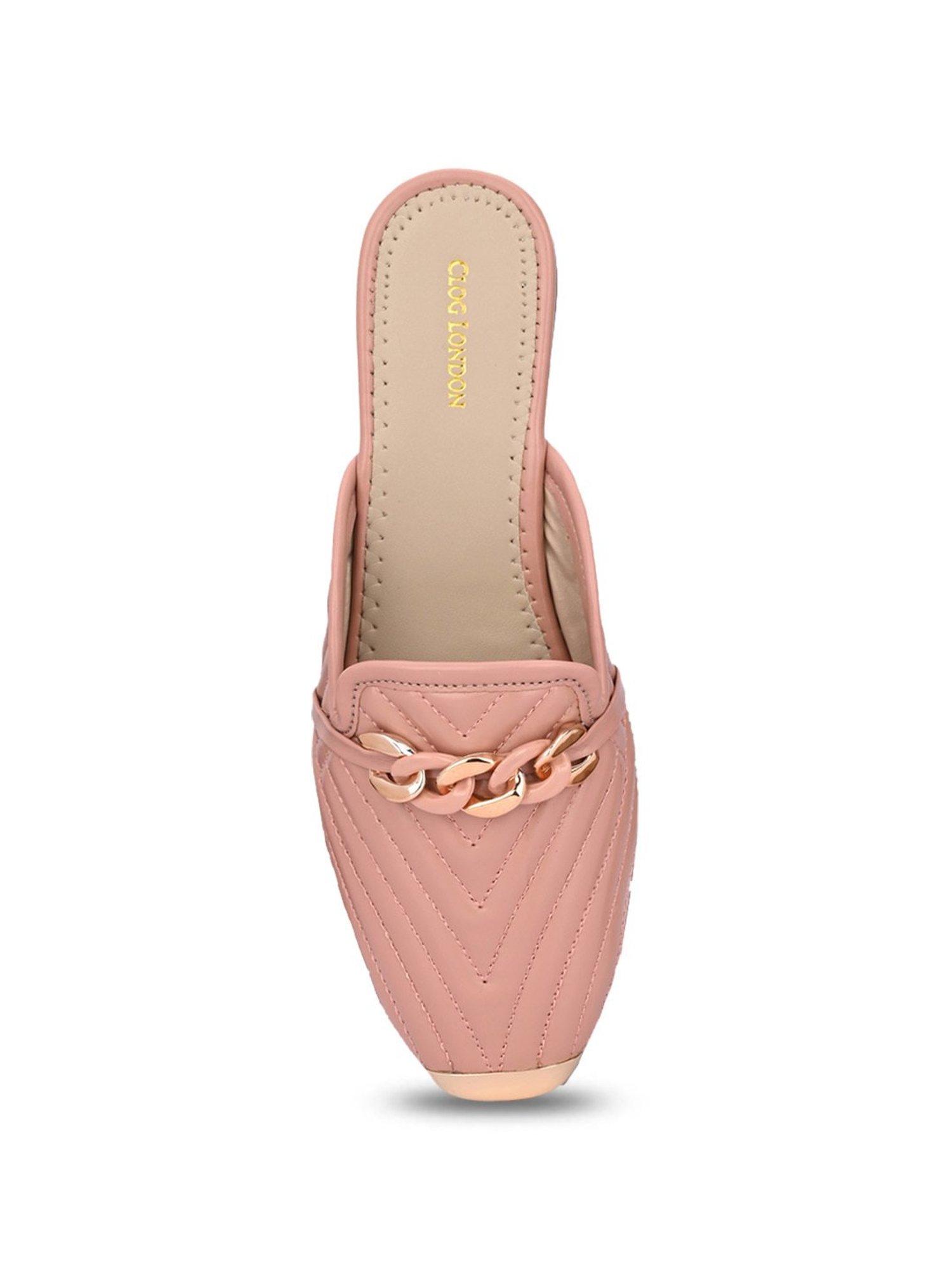 Clog London Women's Peach Mule Shoes