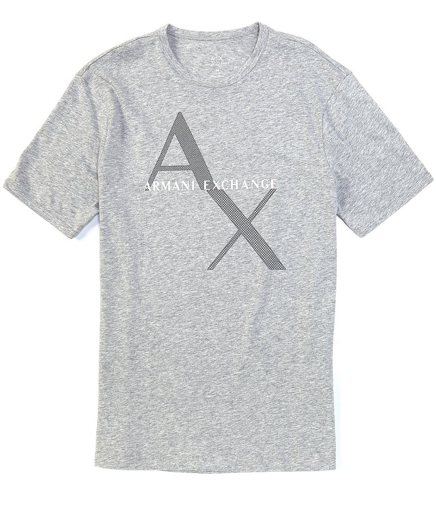 Armani Exchange Faded Logo Short-Sleeve Tee