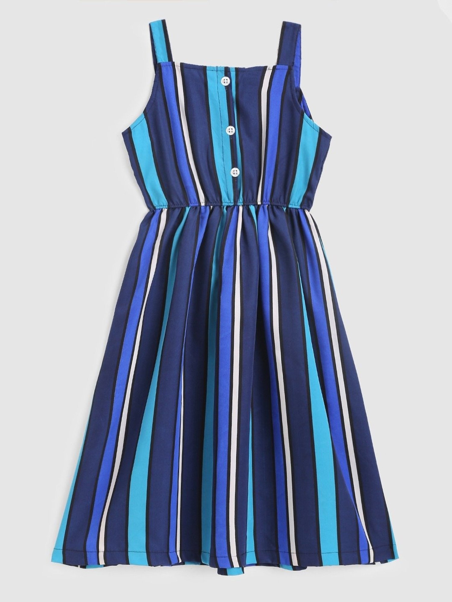 Kids Craft Blue Striped Dress
