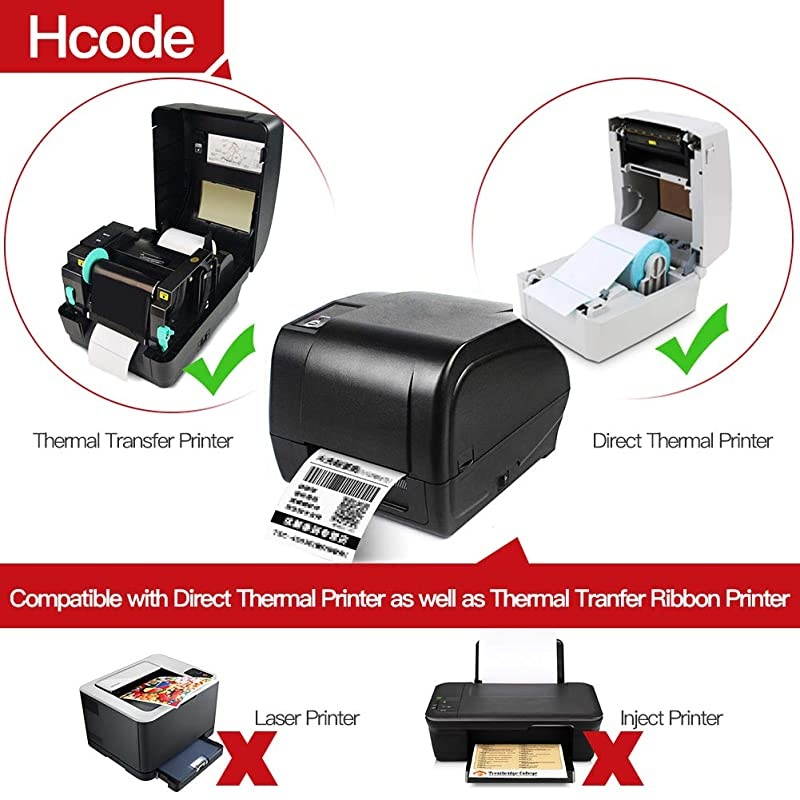 2x3 Inch Permanent Adhesive Direct Thermal LabelsWaterOilAlcohol Resistant MultiPurpose Labels Compatible with Direct Thermal Printer and Thermal Transfer Printer 400 Pcs Yellow