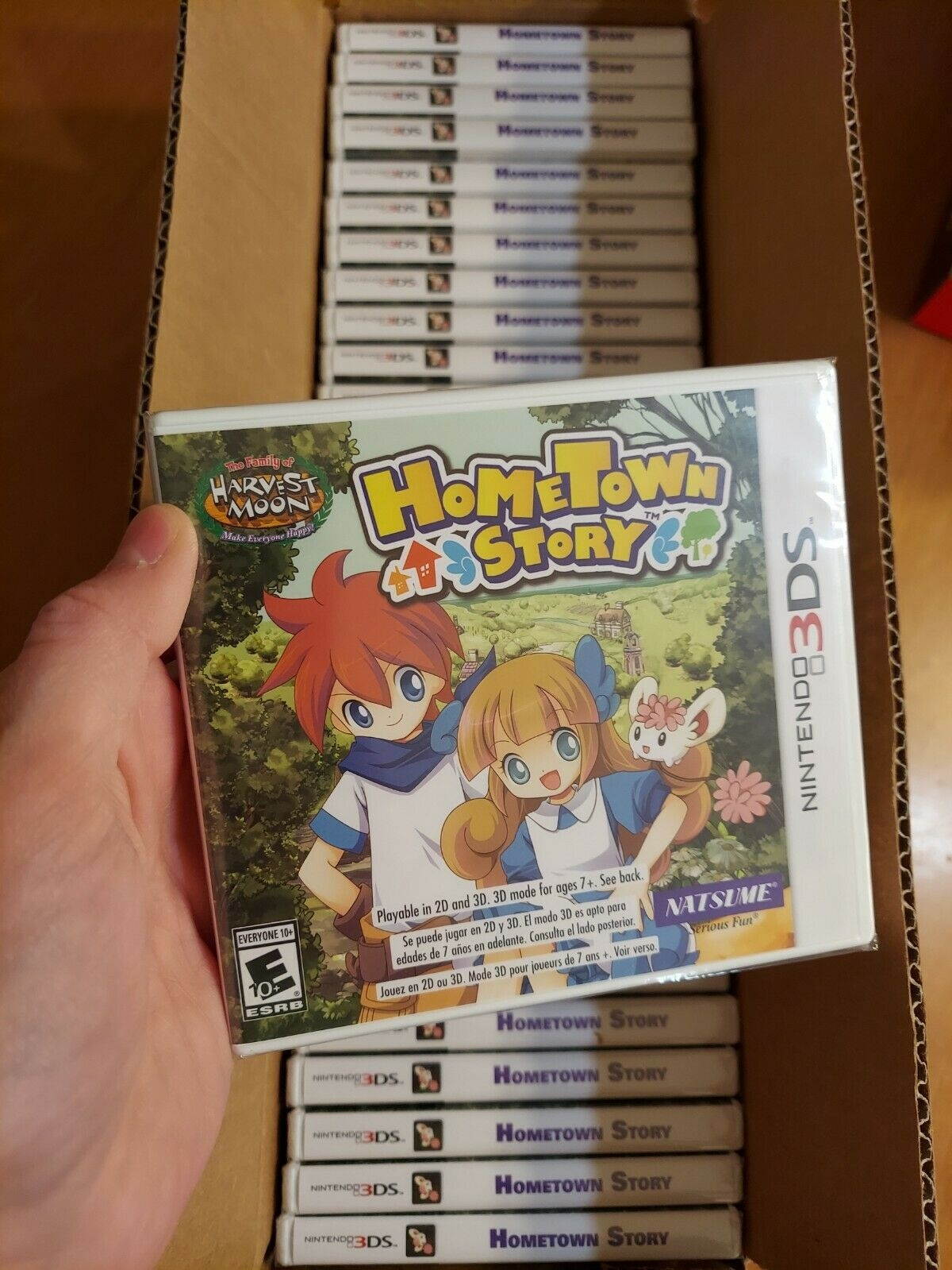 Nintendo 3Ds Hometown Story Harvest Moon FamilyFactory Sealed Natsume