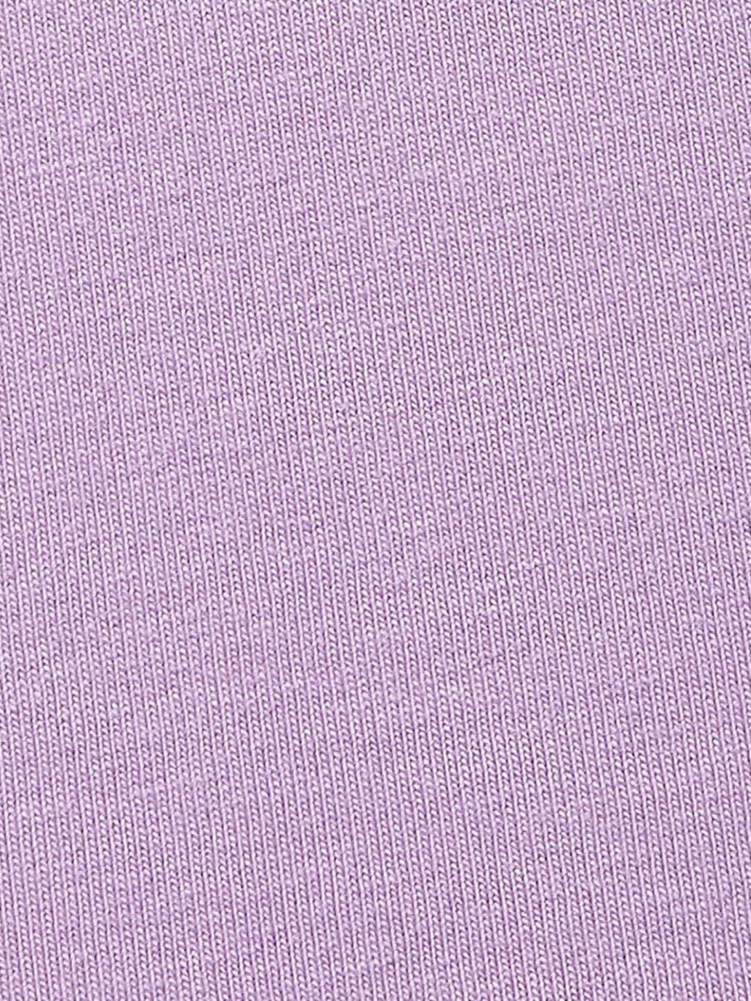 Ajile by Pantaloons Purple & Black Cotton Color-Block Sports Top