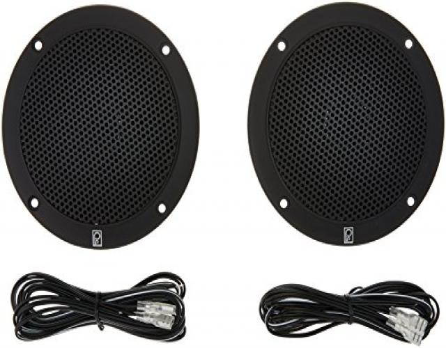 Poly-Planar MA-4054-B 4 2-Way Coaxial Black 40W,