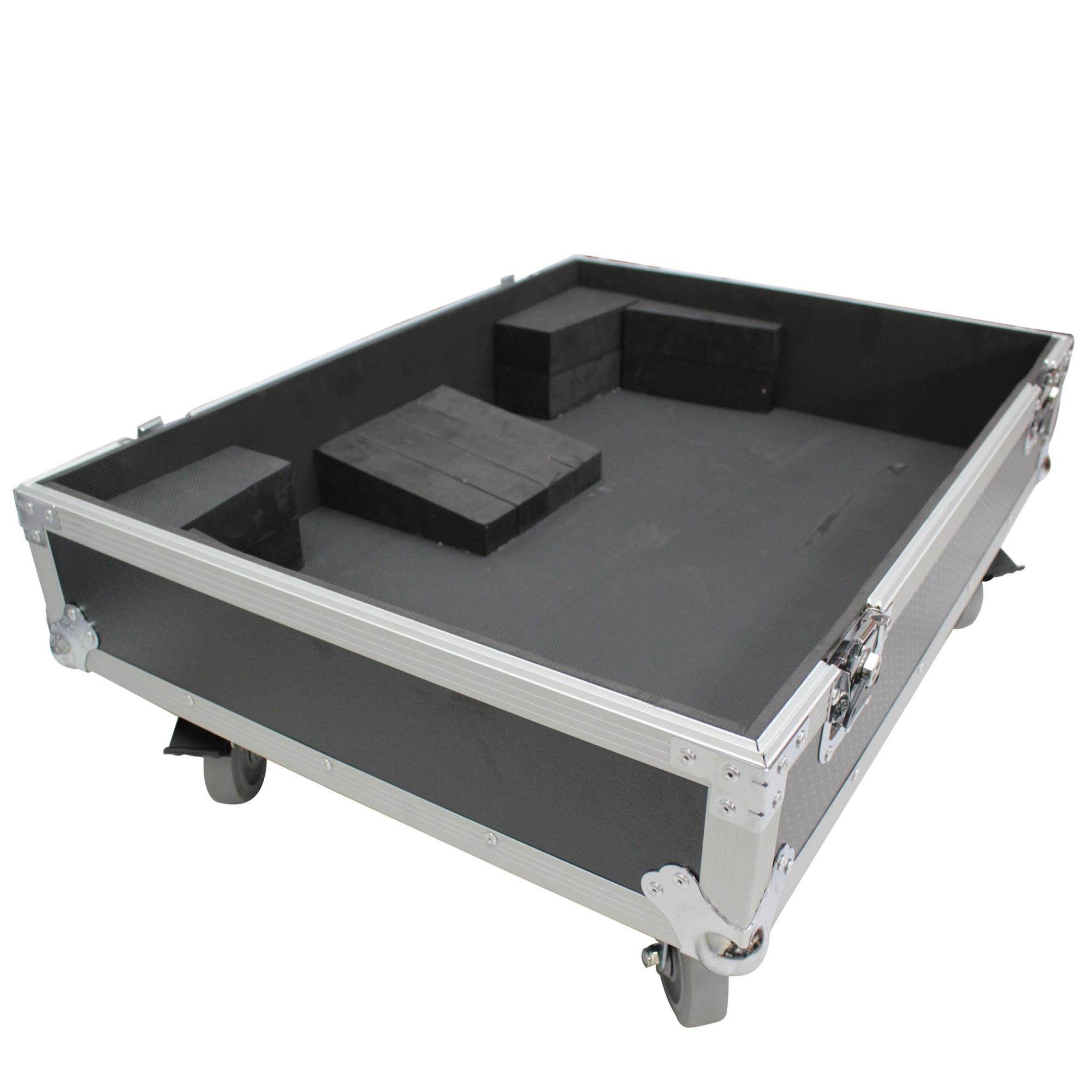 Dual Flight-Road Case for 2 RCF HDL 20-A Line Array Speakers W-Wheels